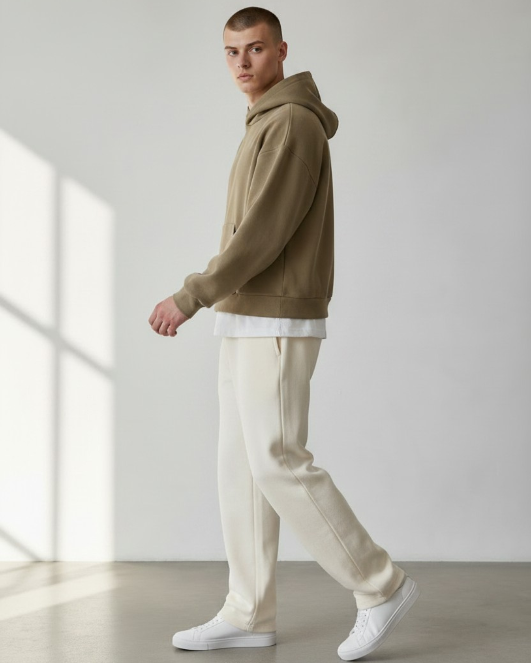 Hoodie MIDNIGHT CORE® - Beige