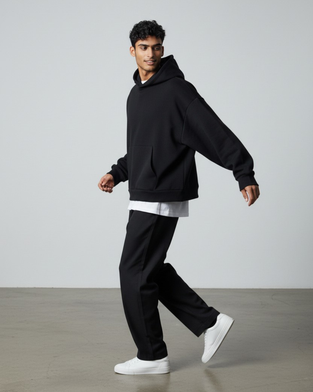 Hoodie MIDNIGHT CORE® - Negro