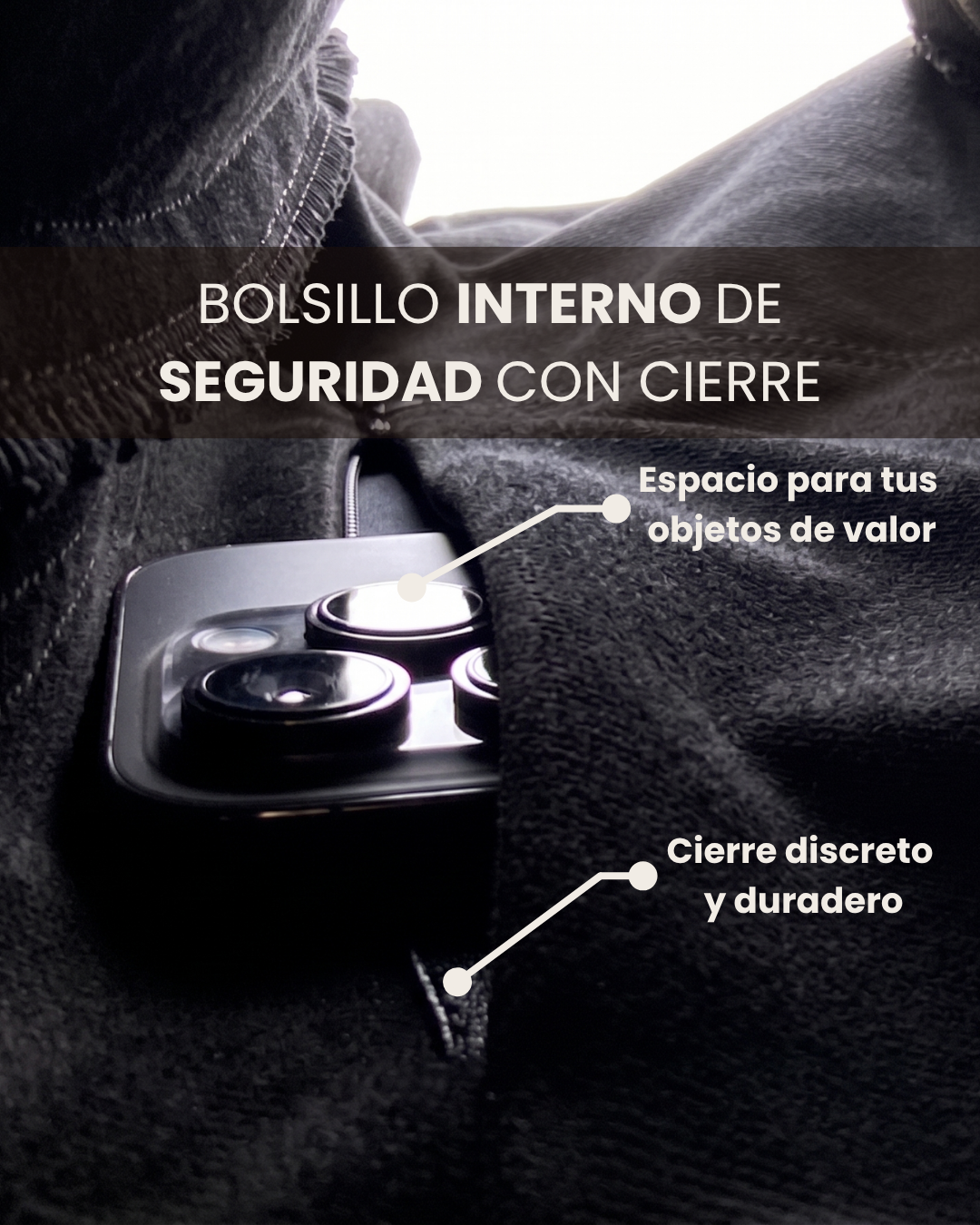 Hoodie MIDNIGHT CORE® - Negro